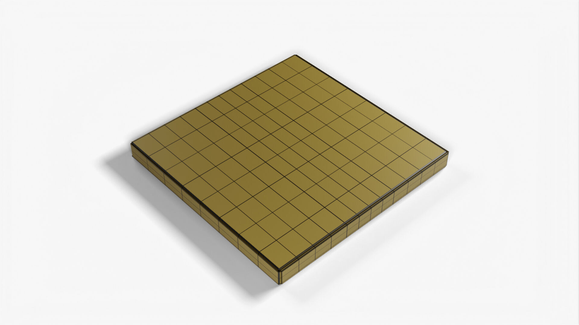 8 inch Kraft Paper Pizza Box 3D model_17