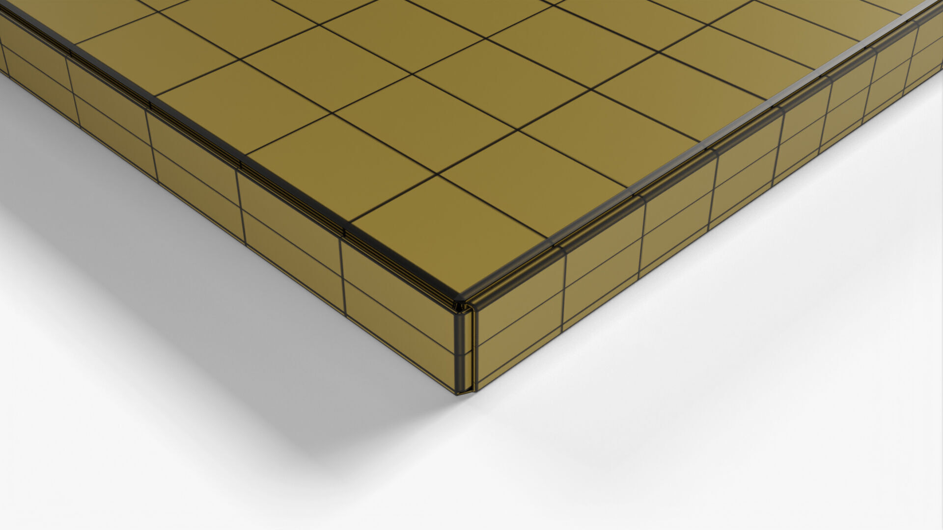 8 inch Kraft Paper Pizza Box 3D model_19