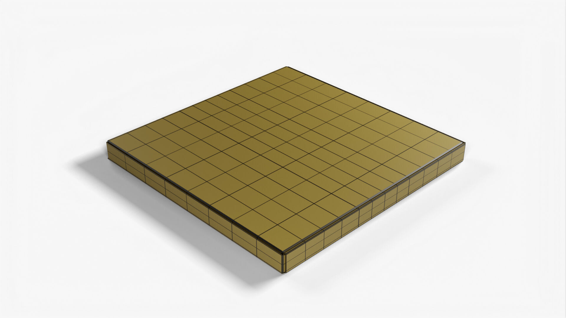 8 inch Kraft Paper Pizza Box 3D model_14