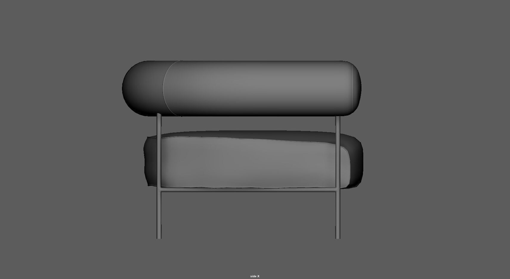 Modern Accent Chair 3d Model Low-poly 3D model_20