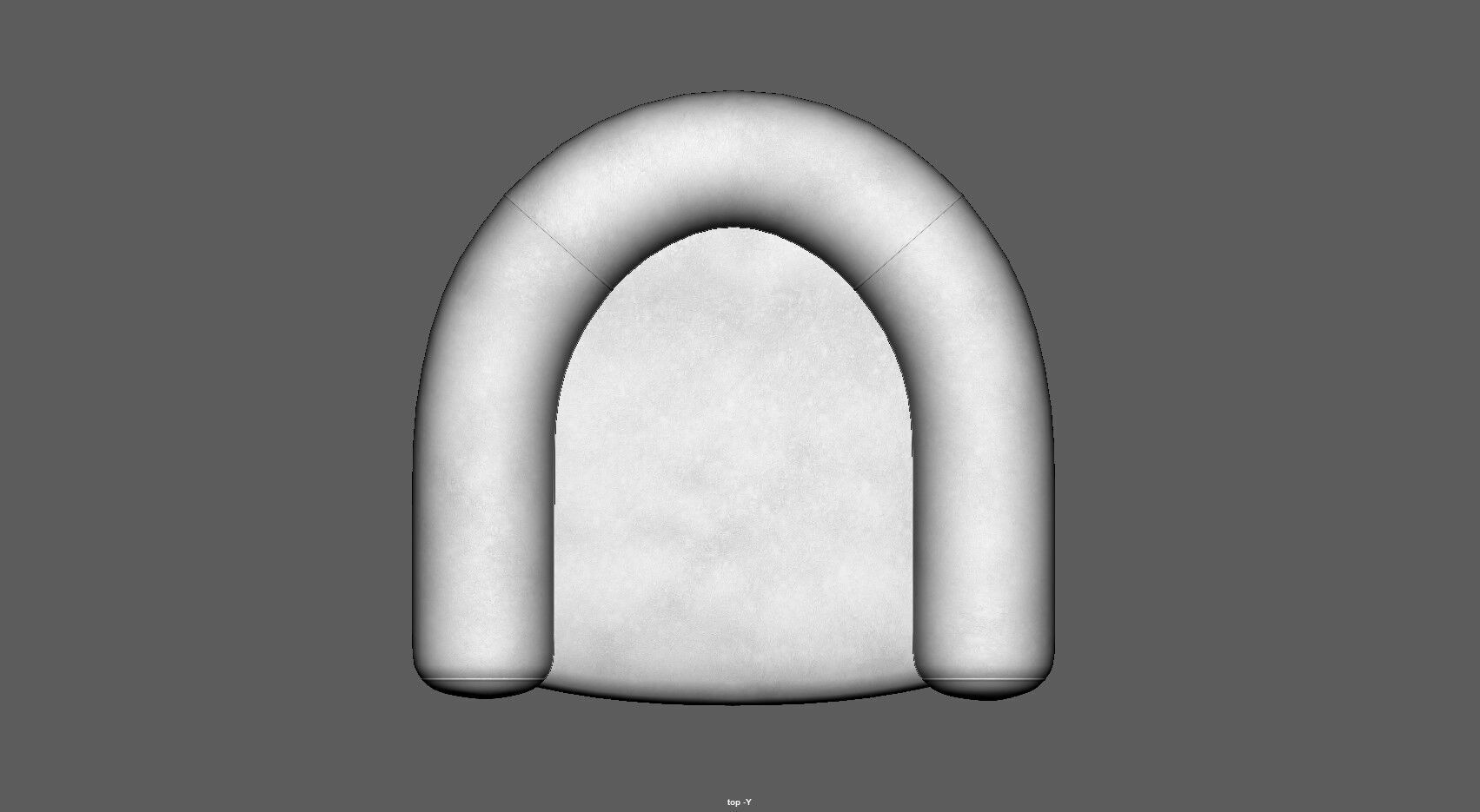 Modern Accent Chair 3d Model Low-poly 3D model_13