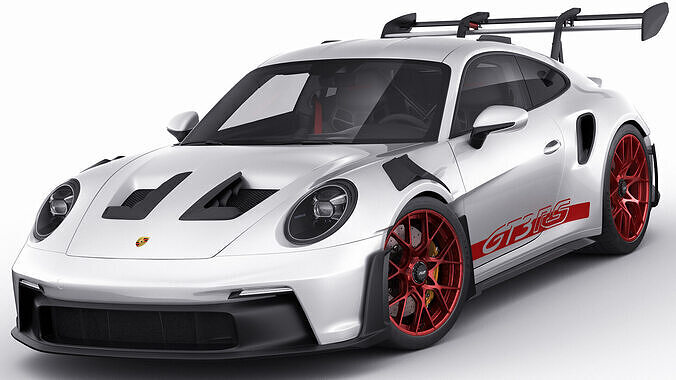 Porsche 911 GT3 RS 992 2023 3D model 3D model