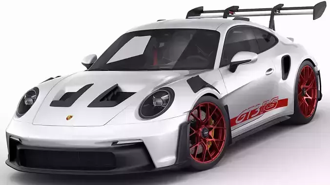 Porsche 911 GT3 RS 992 2023 3D model