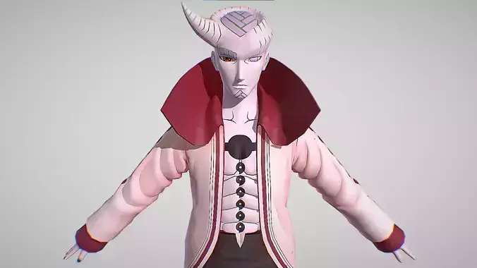 Isshiki Otsutsuki - Naruto To Boruto - Shinobi Striker 3D model