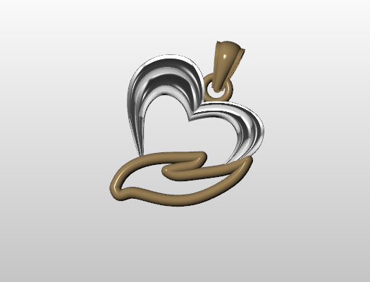 Heart in your Hand 3D print model_2