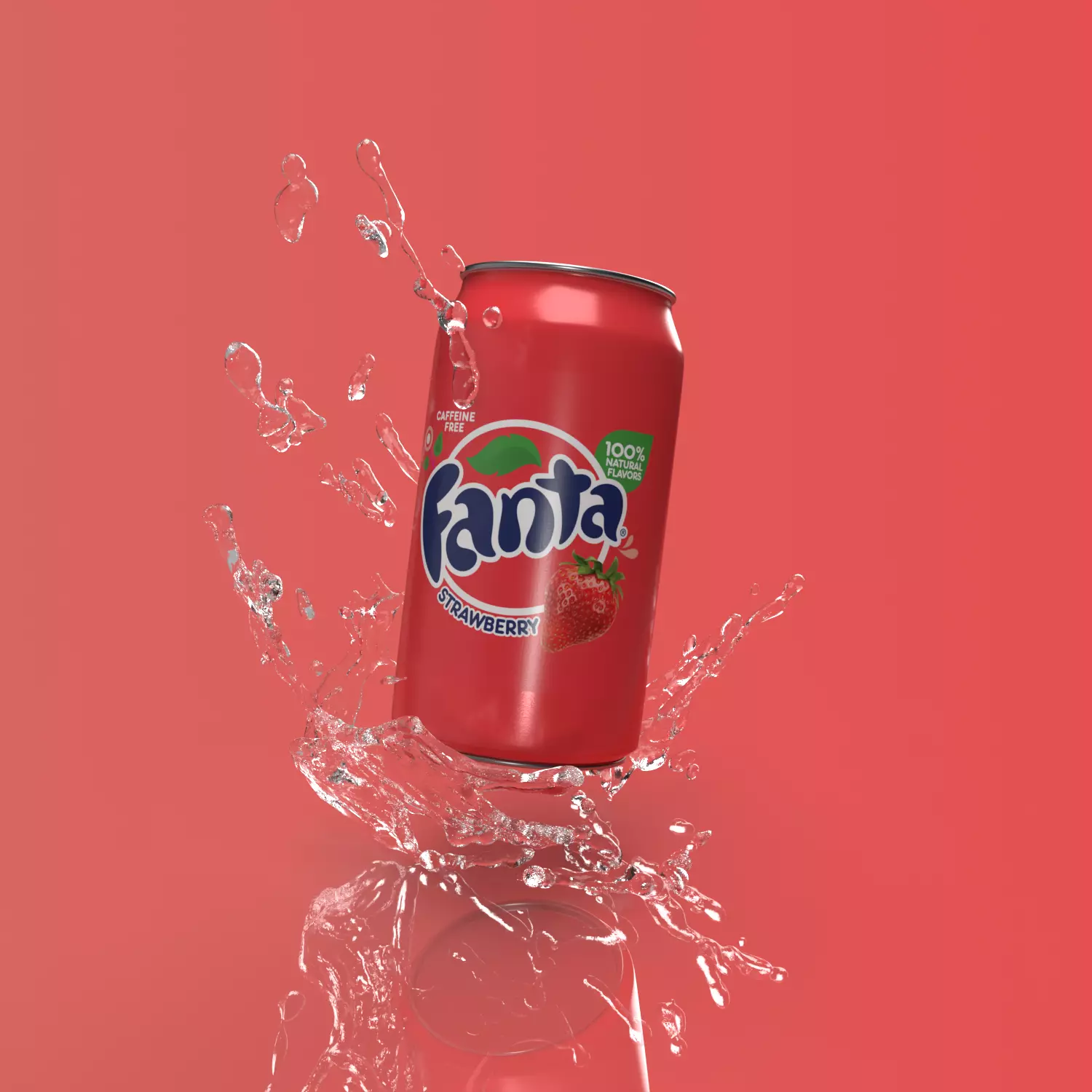 Fanta - CAN 3D model
