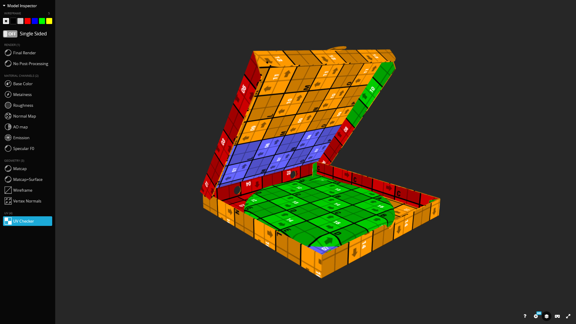 Pizza Margherita 3D Model Game Ready Low-poly 3D model_6