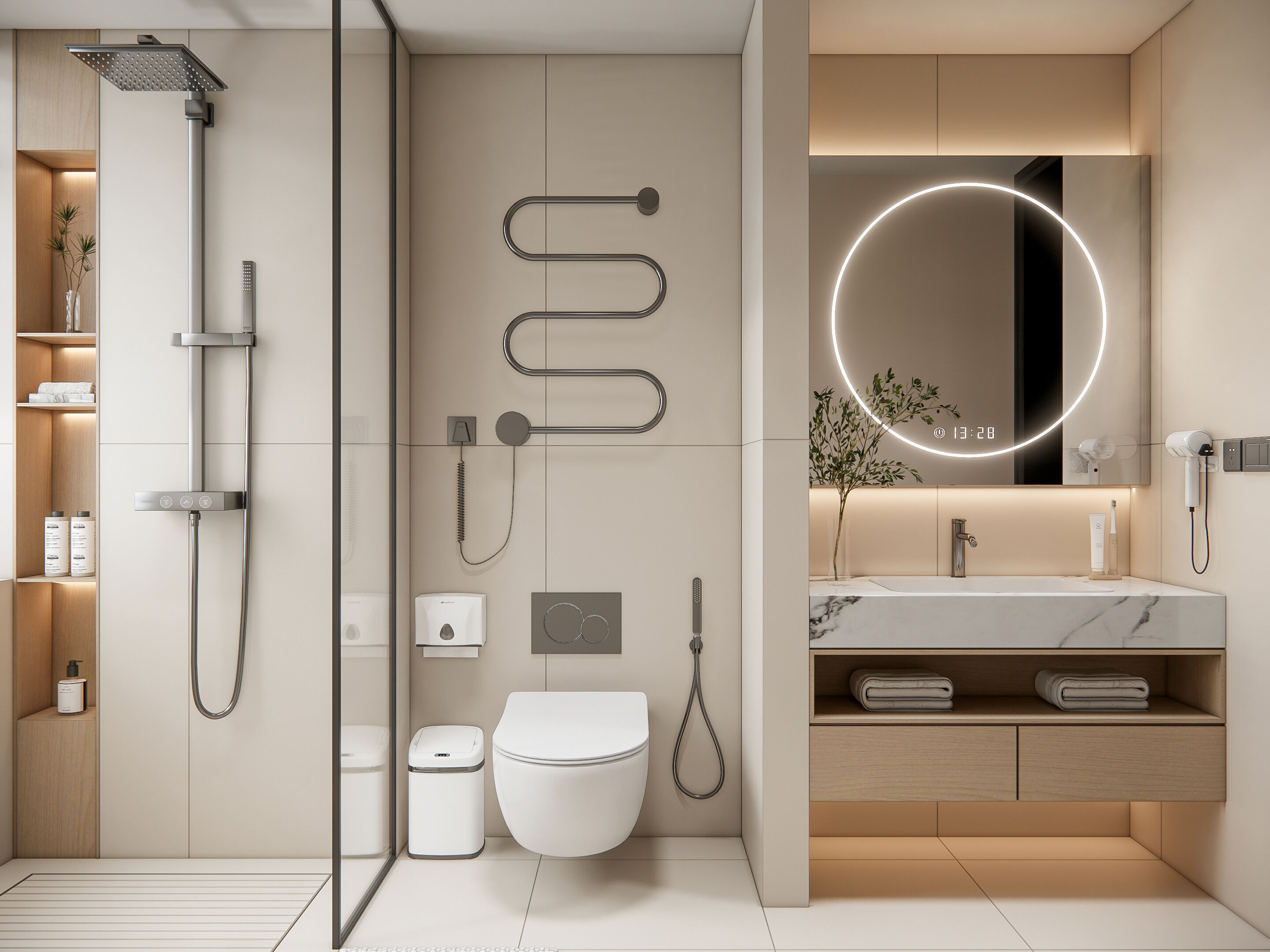 Bathroom 105 3D model_1