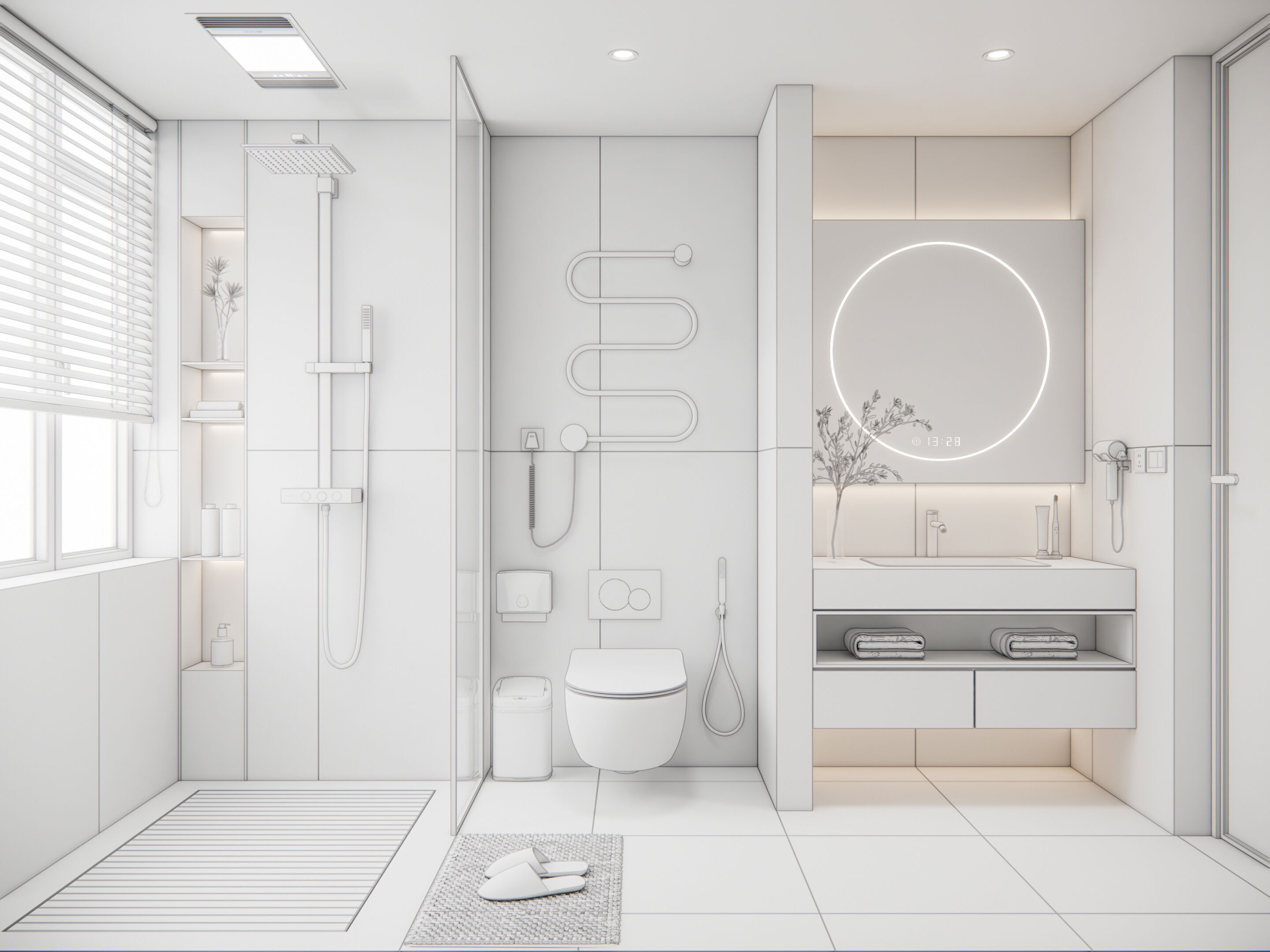 Bathroom 105 3D model_19
