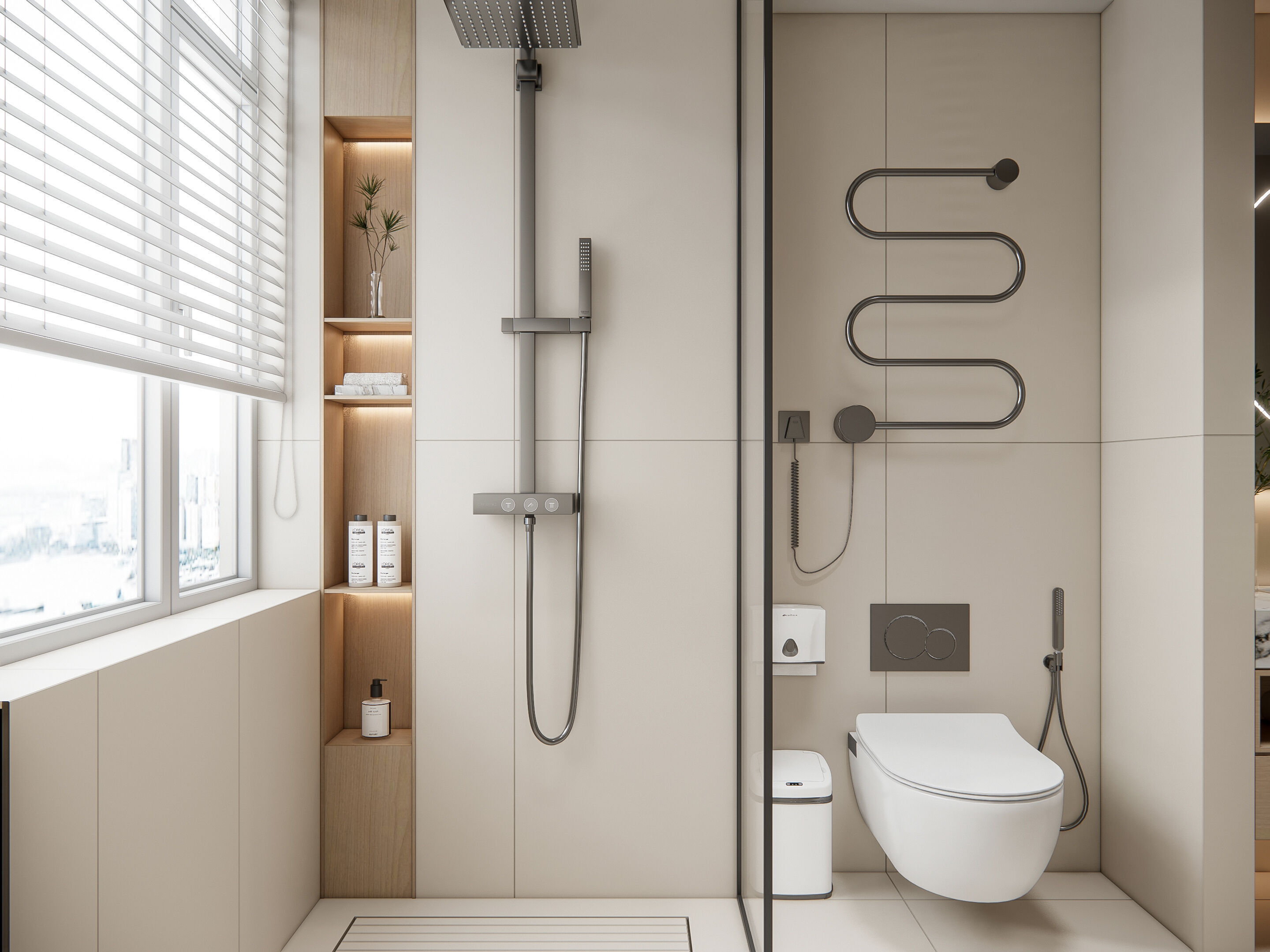 Bathroom 105 3D model_2