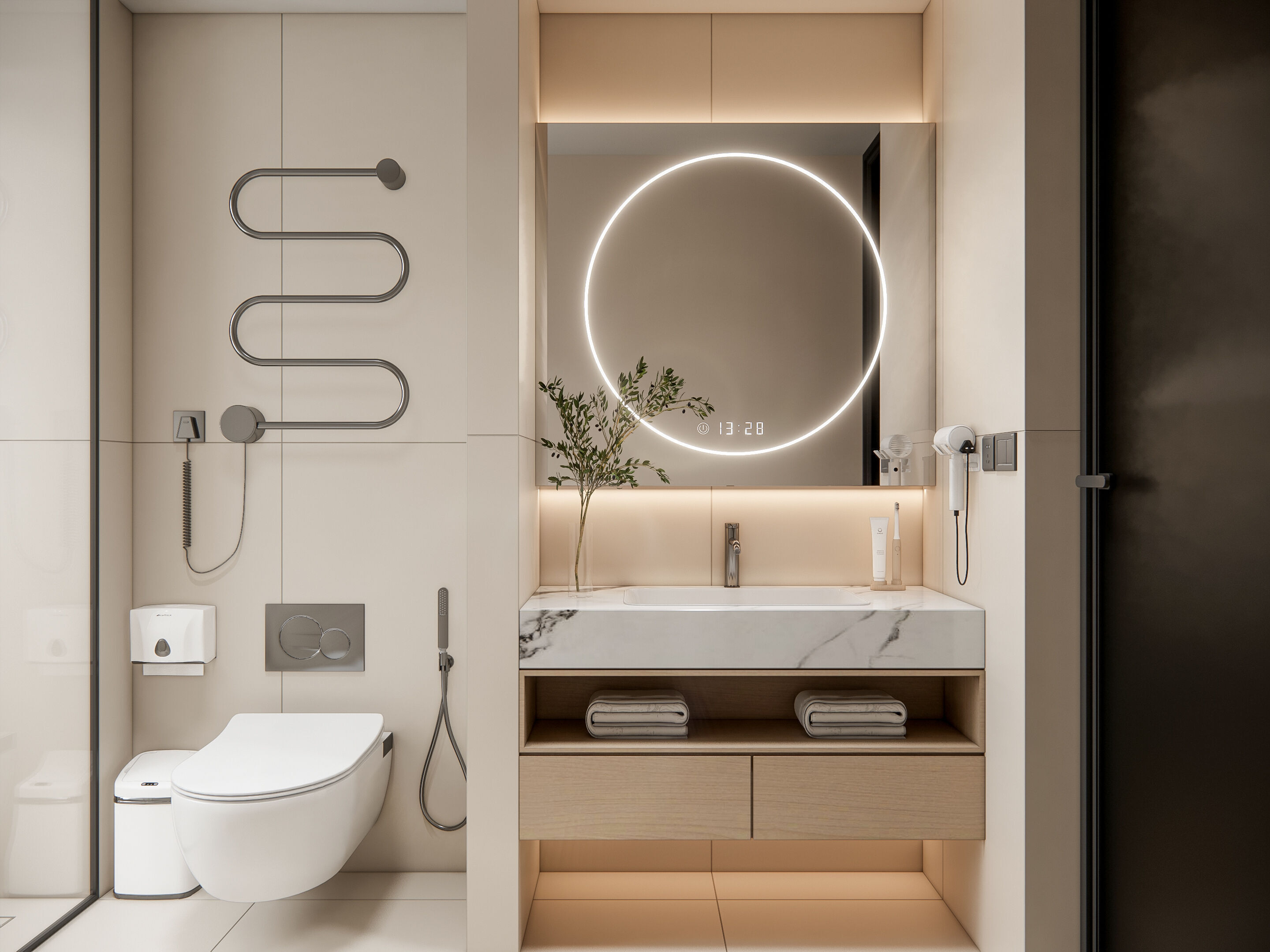 Bathroom 105 3D model_3