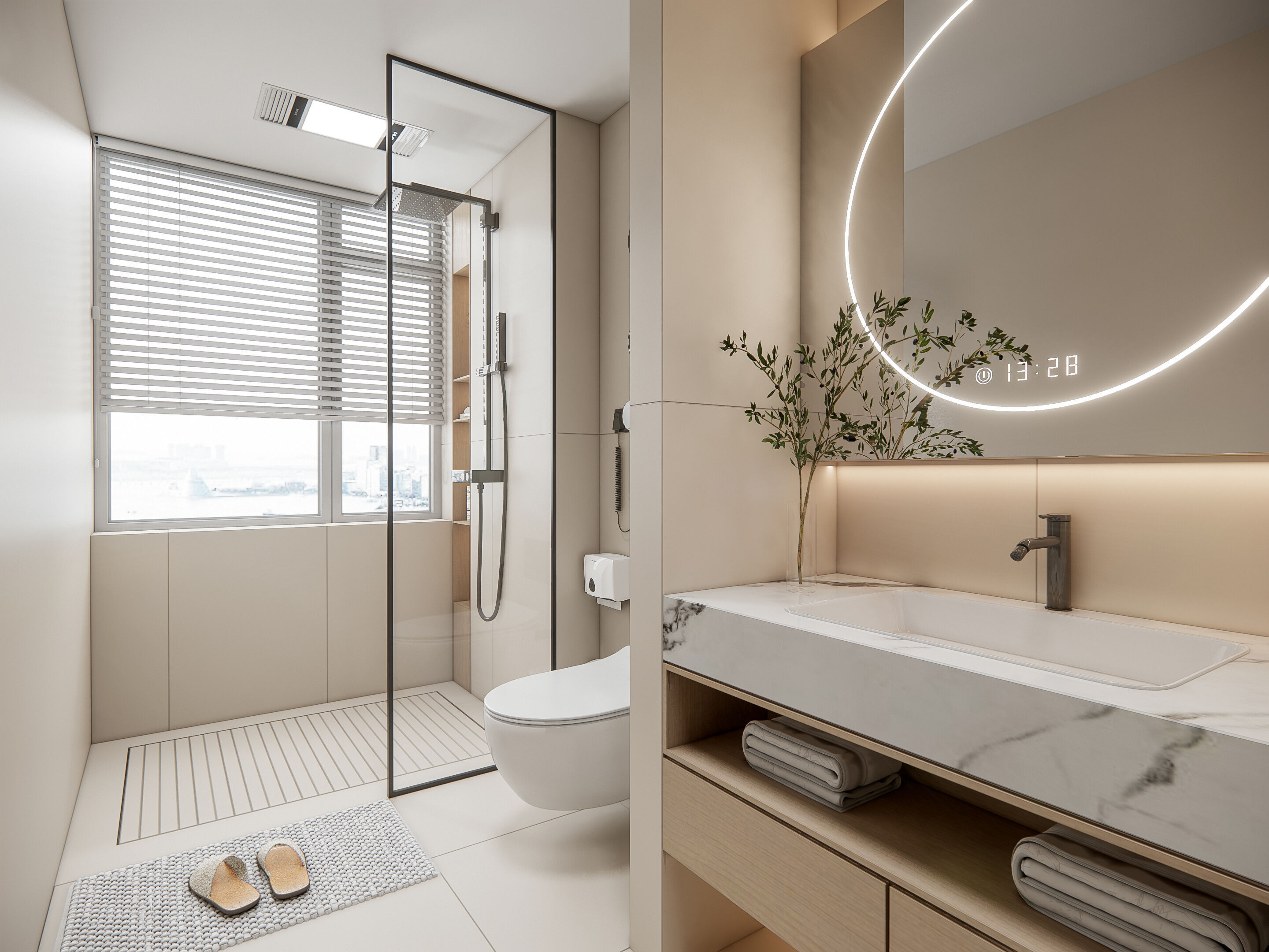 Bathroom 105 3D model_9