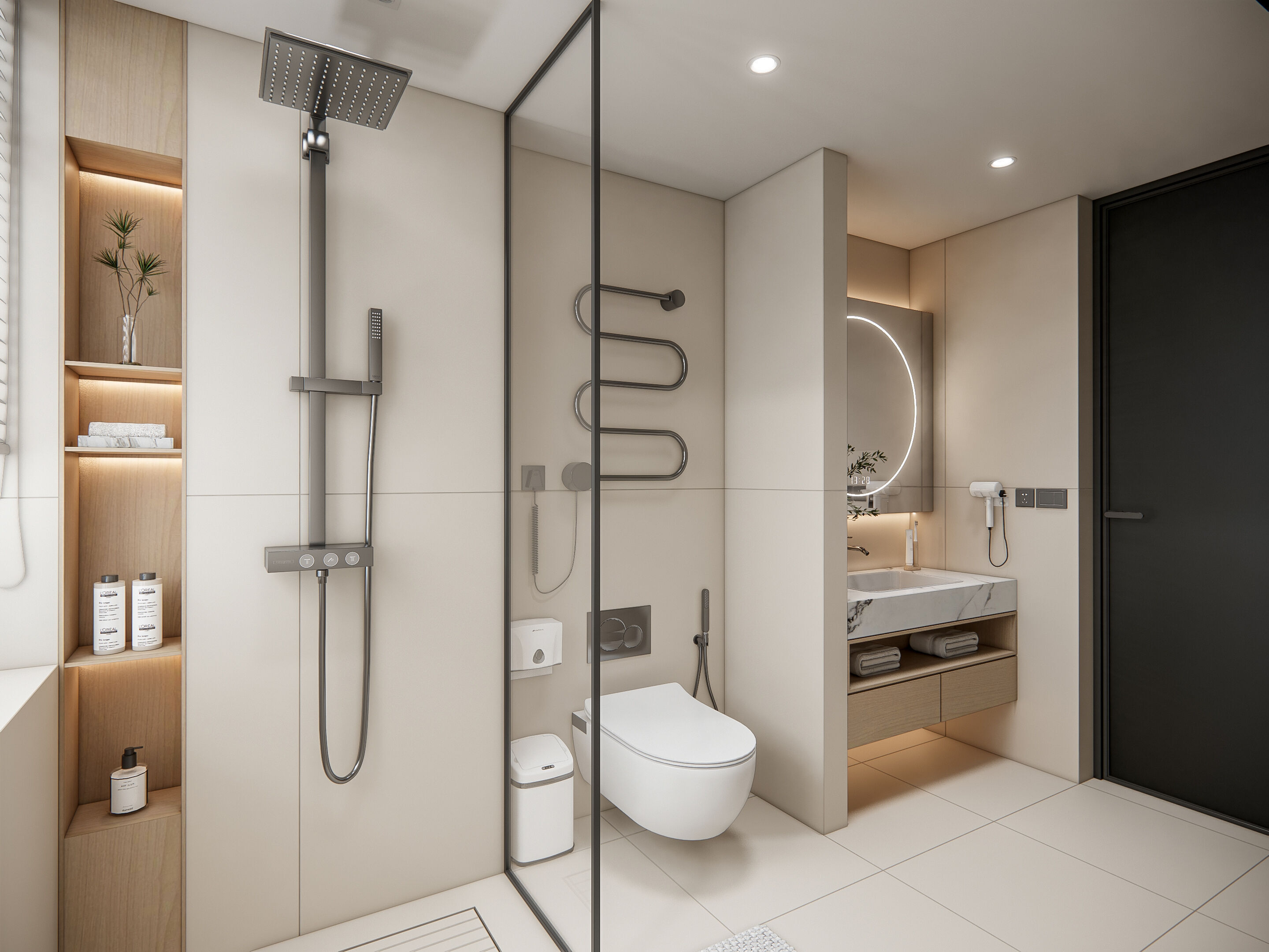 Bathroom 105 3D model_6