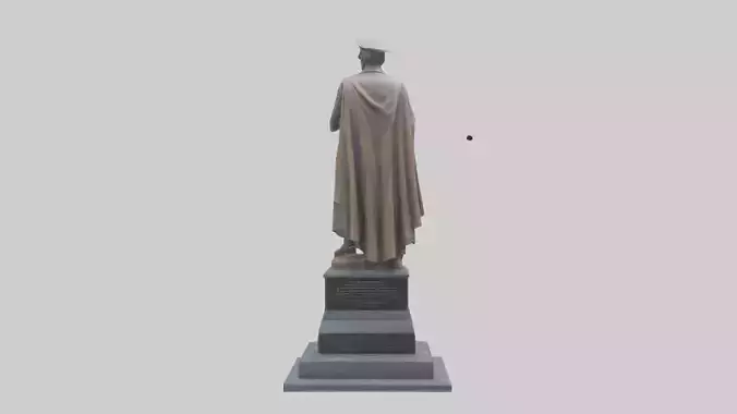 Fallen Heroes memorial statue model 3D model