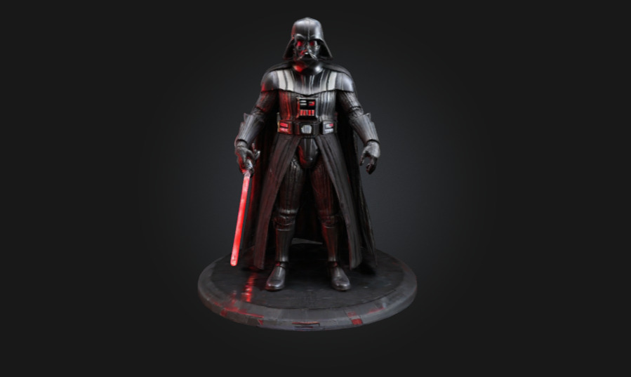 Dark Lord 3D Printable Statue Sith Warrior Collectible Figure 3D print model_5