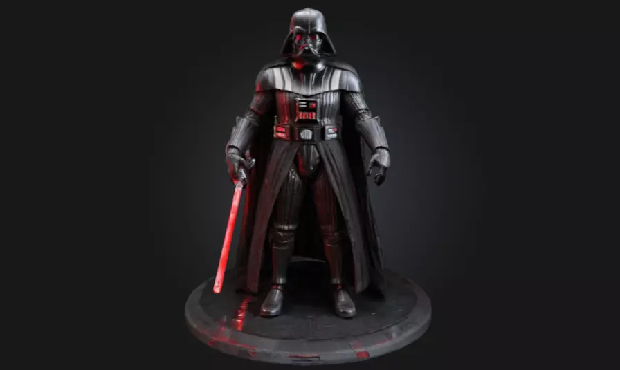 Dark Lord 3D Printable Statue Sith Warrior Collectible Figure 3D print model_0