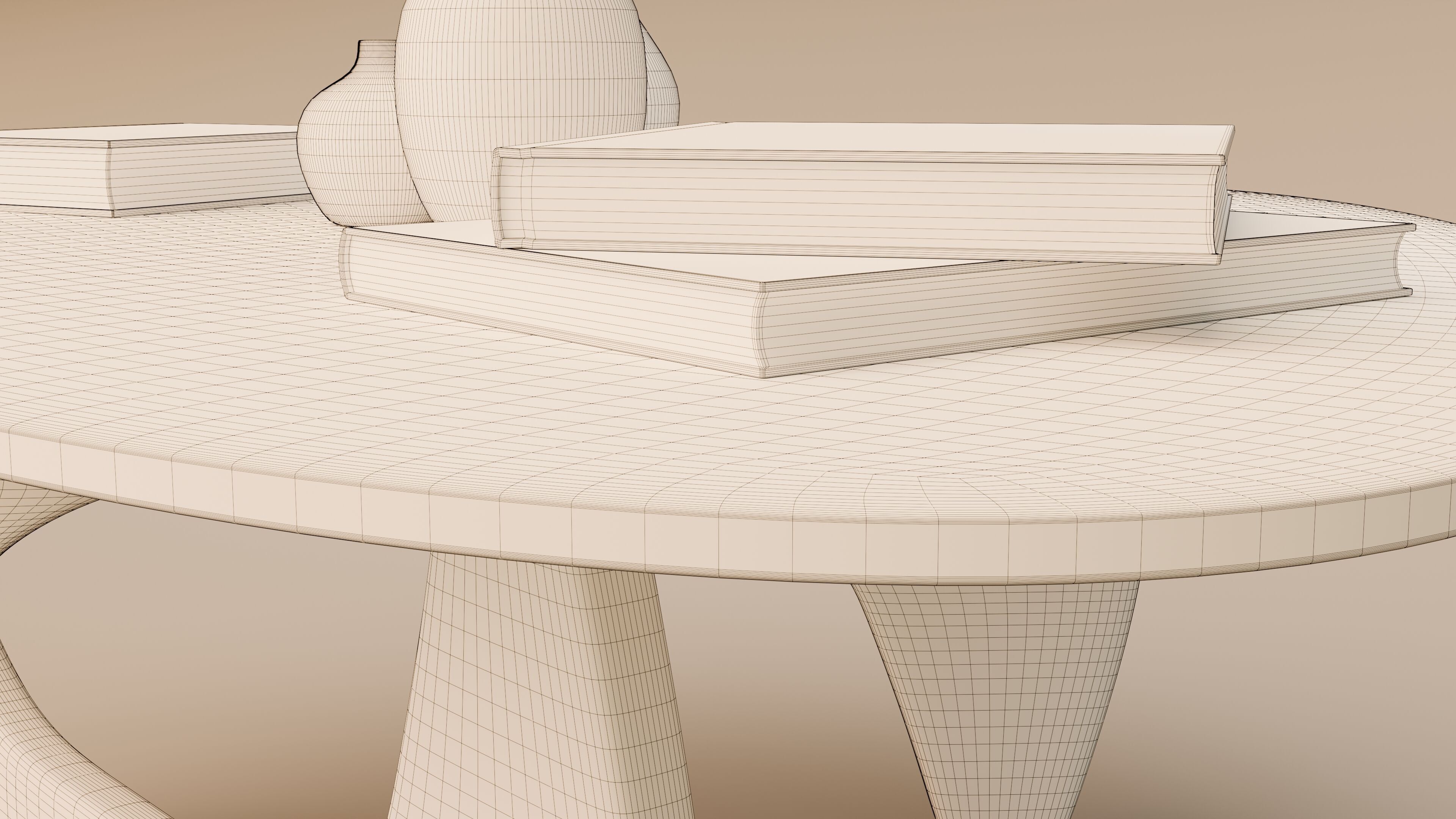 Noguchi Coffee Table 3D model_15