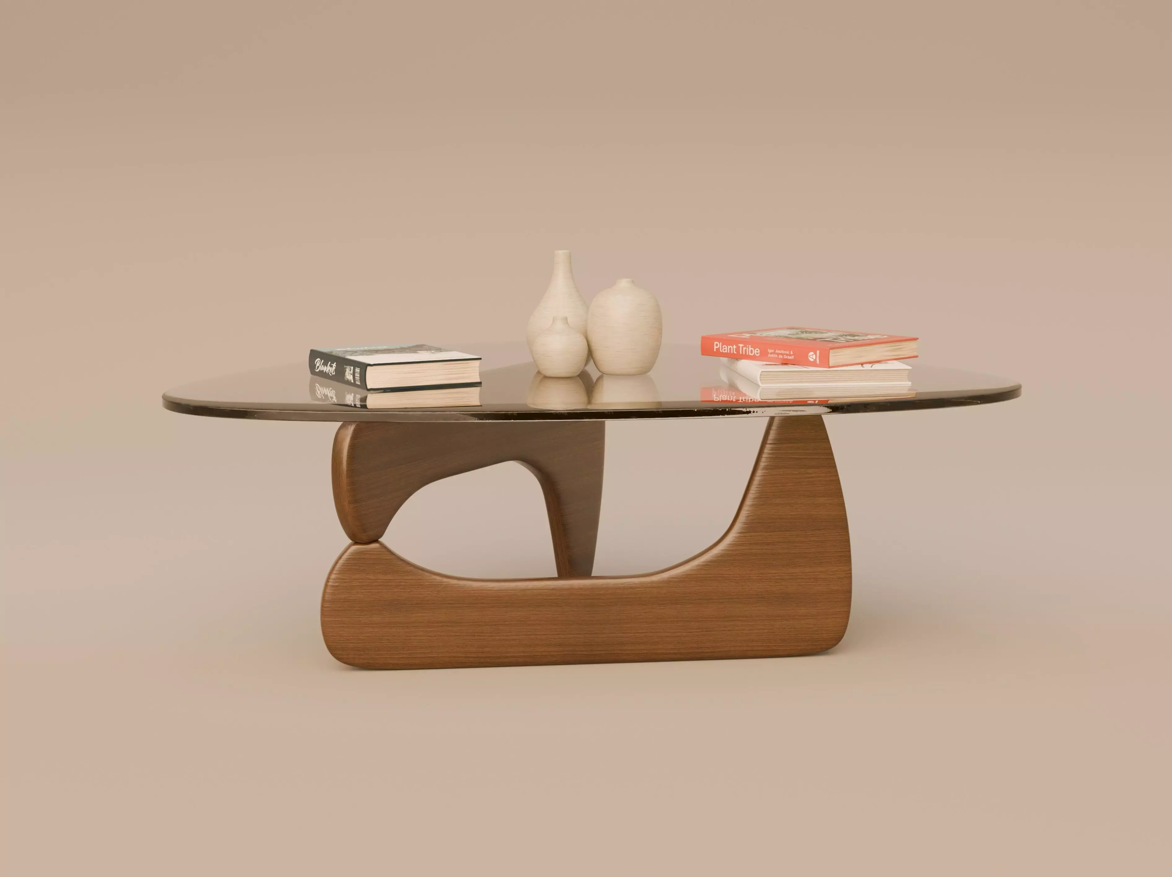 Noguchi Coffee Table 3D model_0