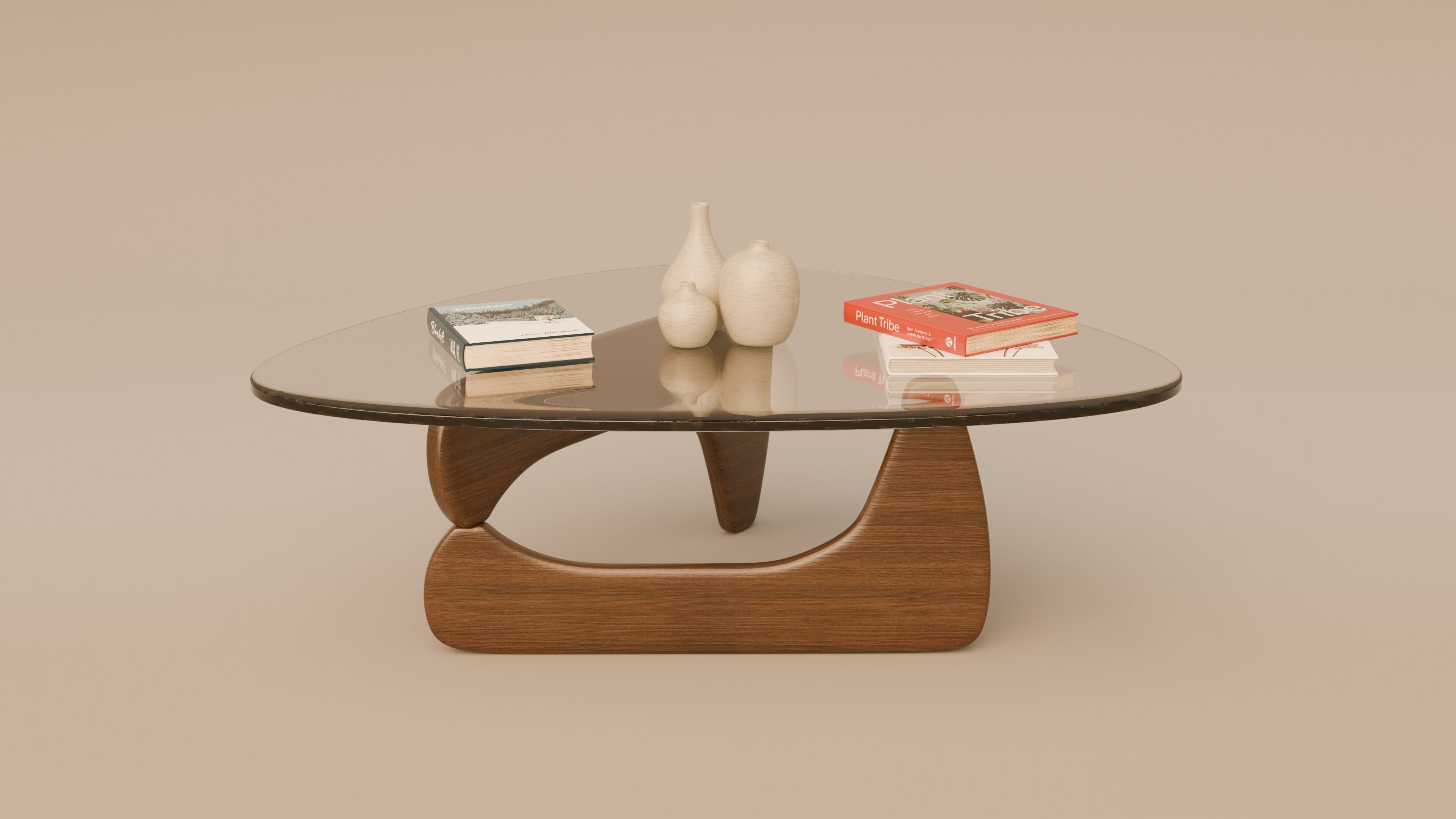 Noguchi Coffee Table 3D model_5