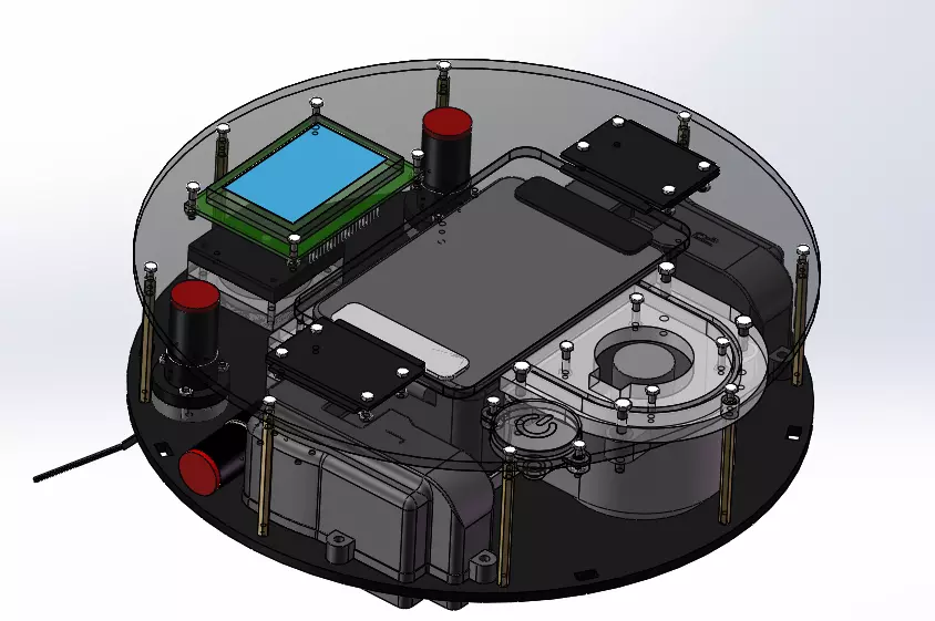 DIY Sweeping Robot 3D model_0