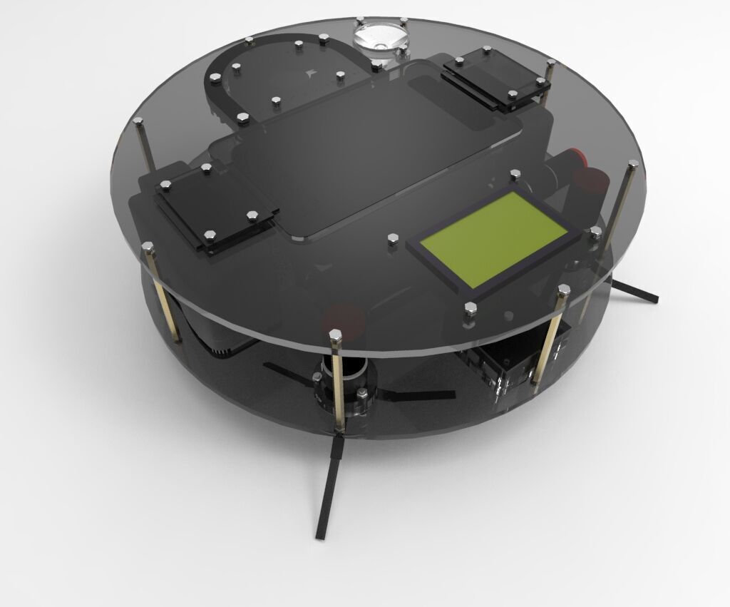 DIY Sweeping Robot 3D model_1