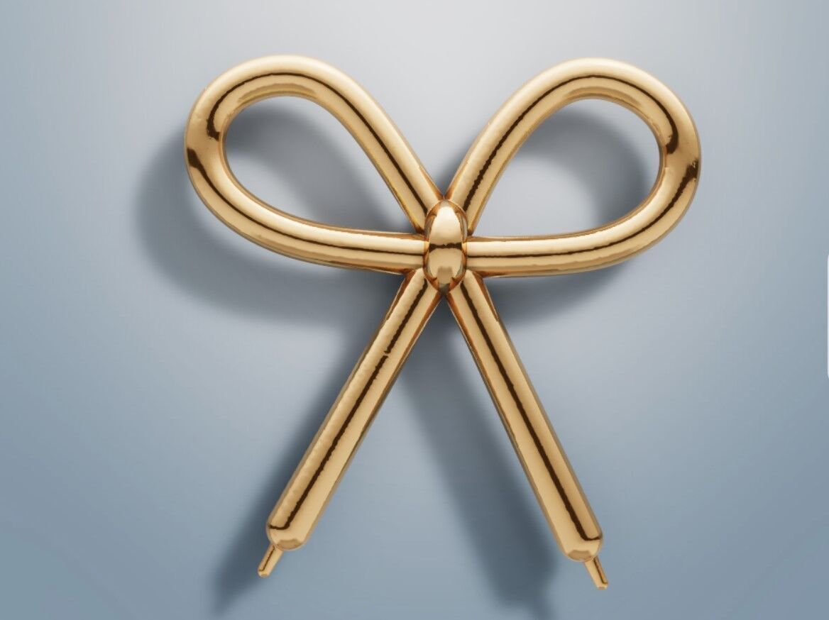 Bow tie balloon 3D print model_1