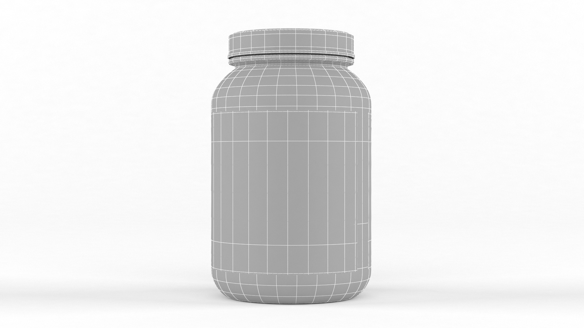 Protein Powder 3D model_7