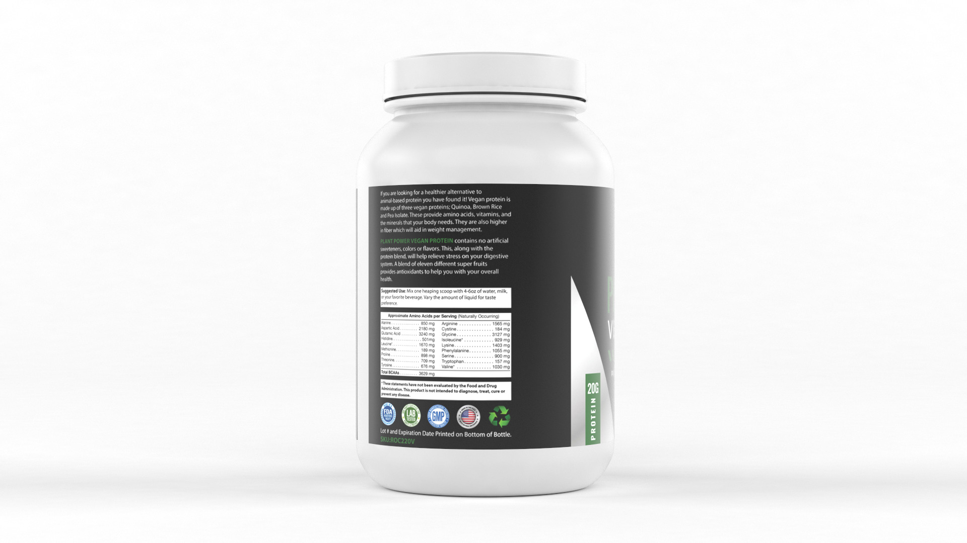 Protein Powder 3D model_3