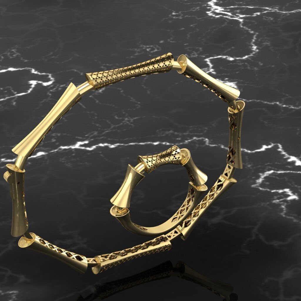 bileklikler  3D print model_3