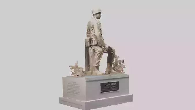 Fallen Soldier memorial model 2
