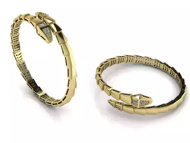 Bvlgari Snake Serpenti Bracelet
