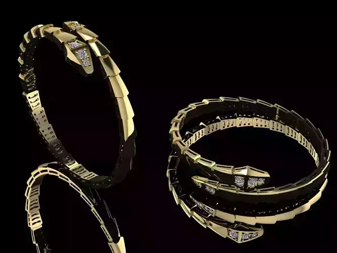 Bvlgari Snake Serpenti Bracelet