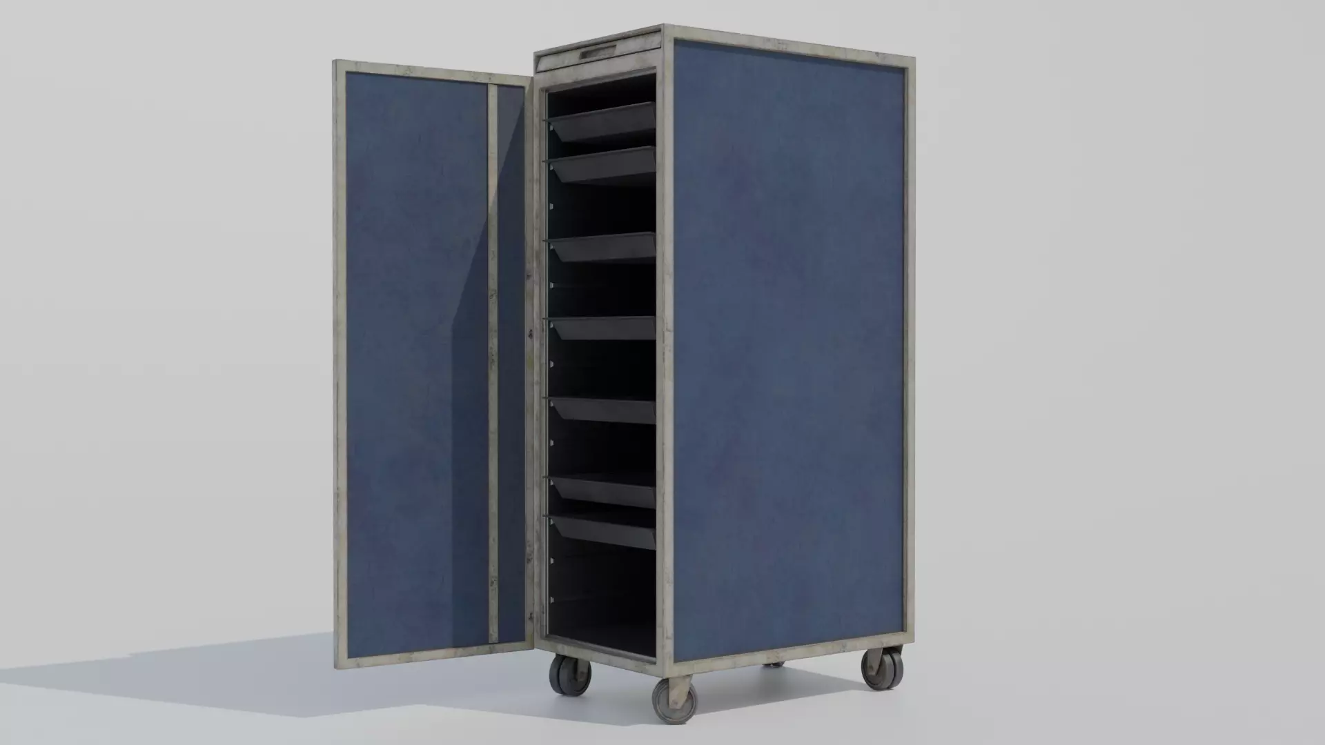 Service trolley 3D model