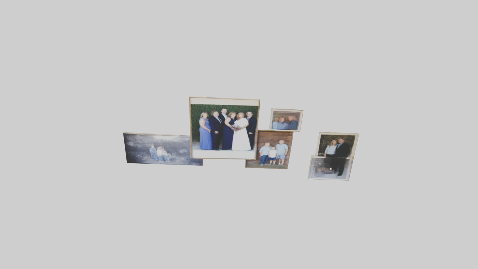 Family Photo Wall 3D model_18