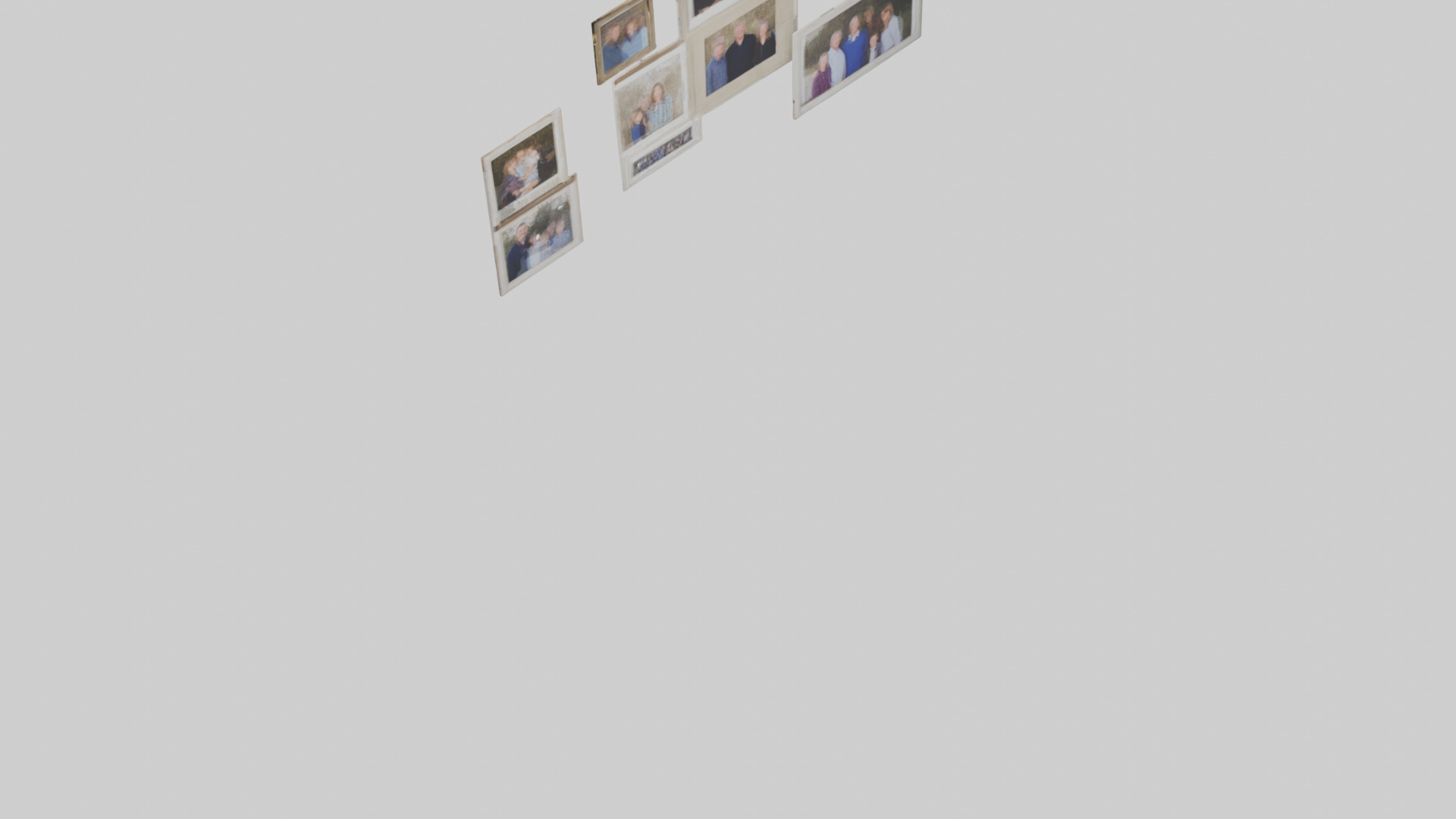 Family Photo Wall 3D model_5