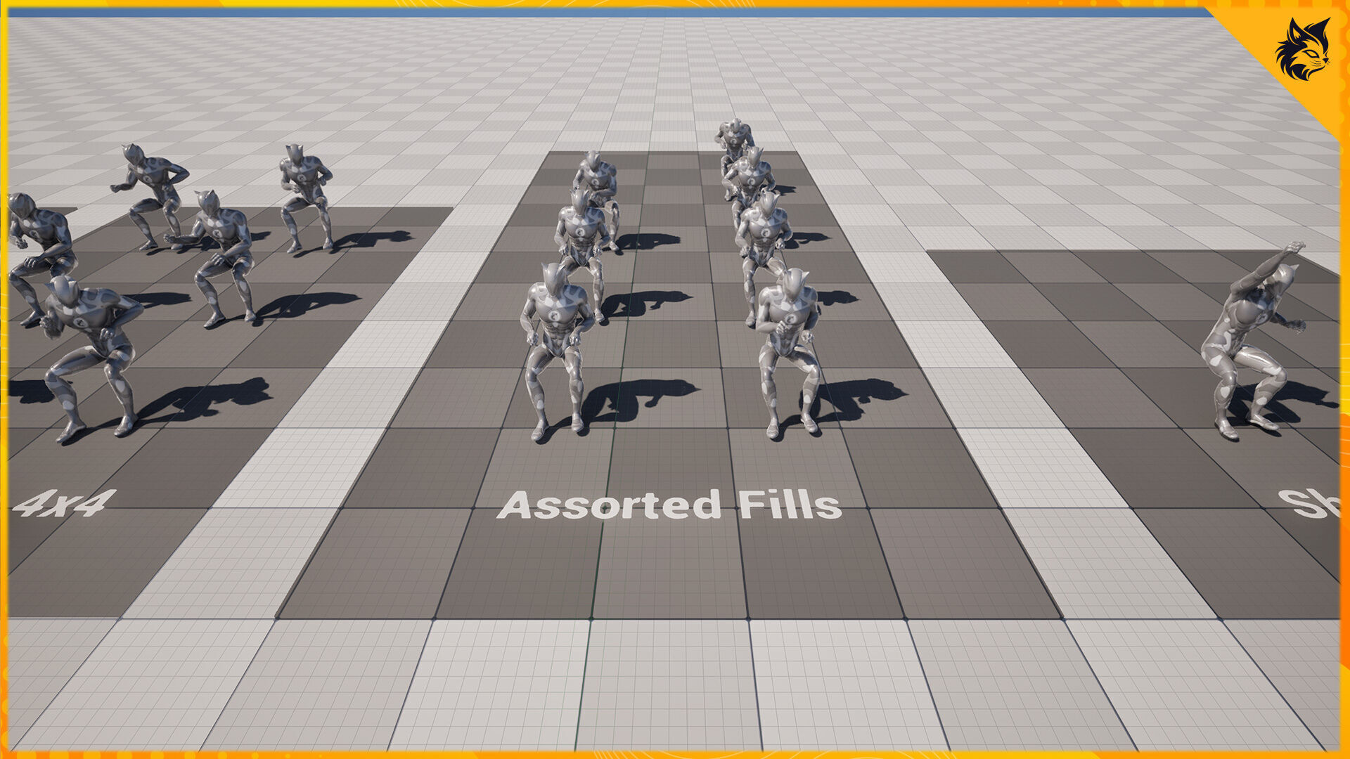 Drummer Animation Pack 3D model_10