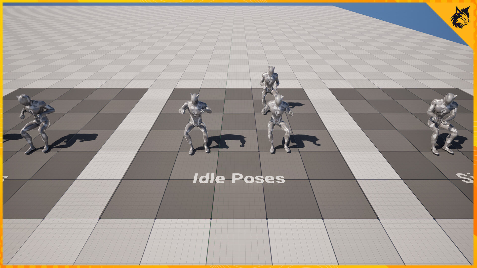 Drummer Animation Pack 3D model_13