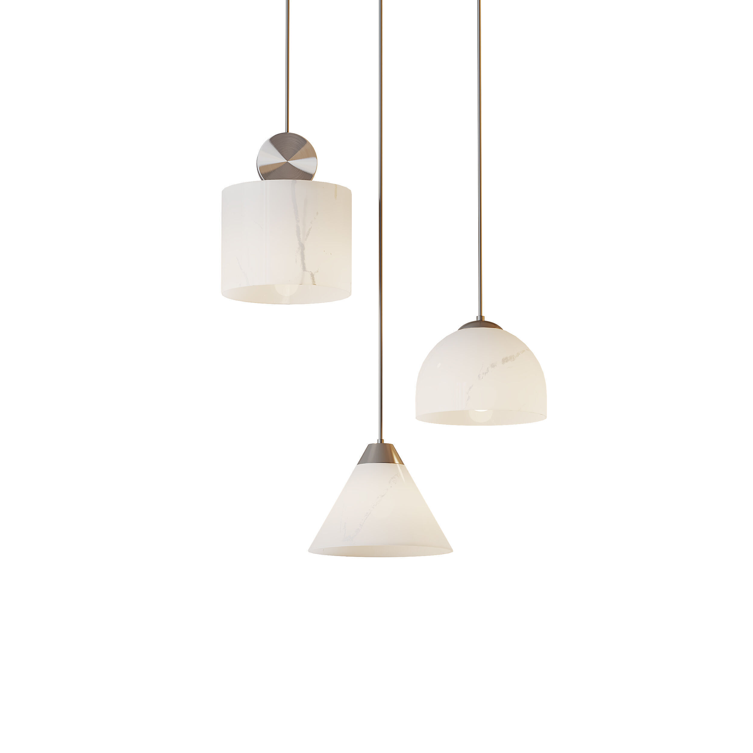 Brixen-b Pendant light 3D model_8
