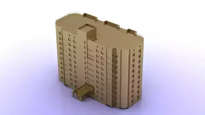 Building 3D print model