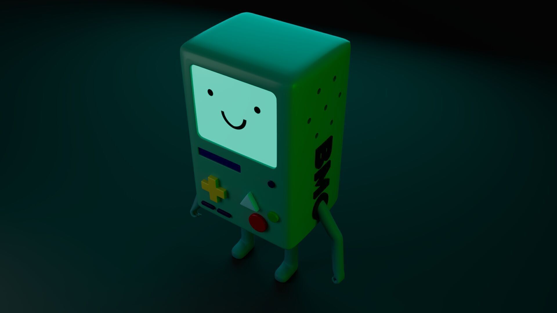 BMO adventure time 3D model_2