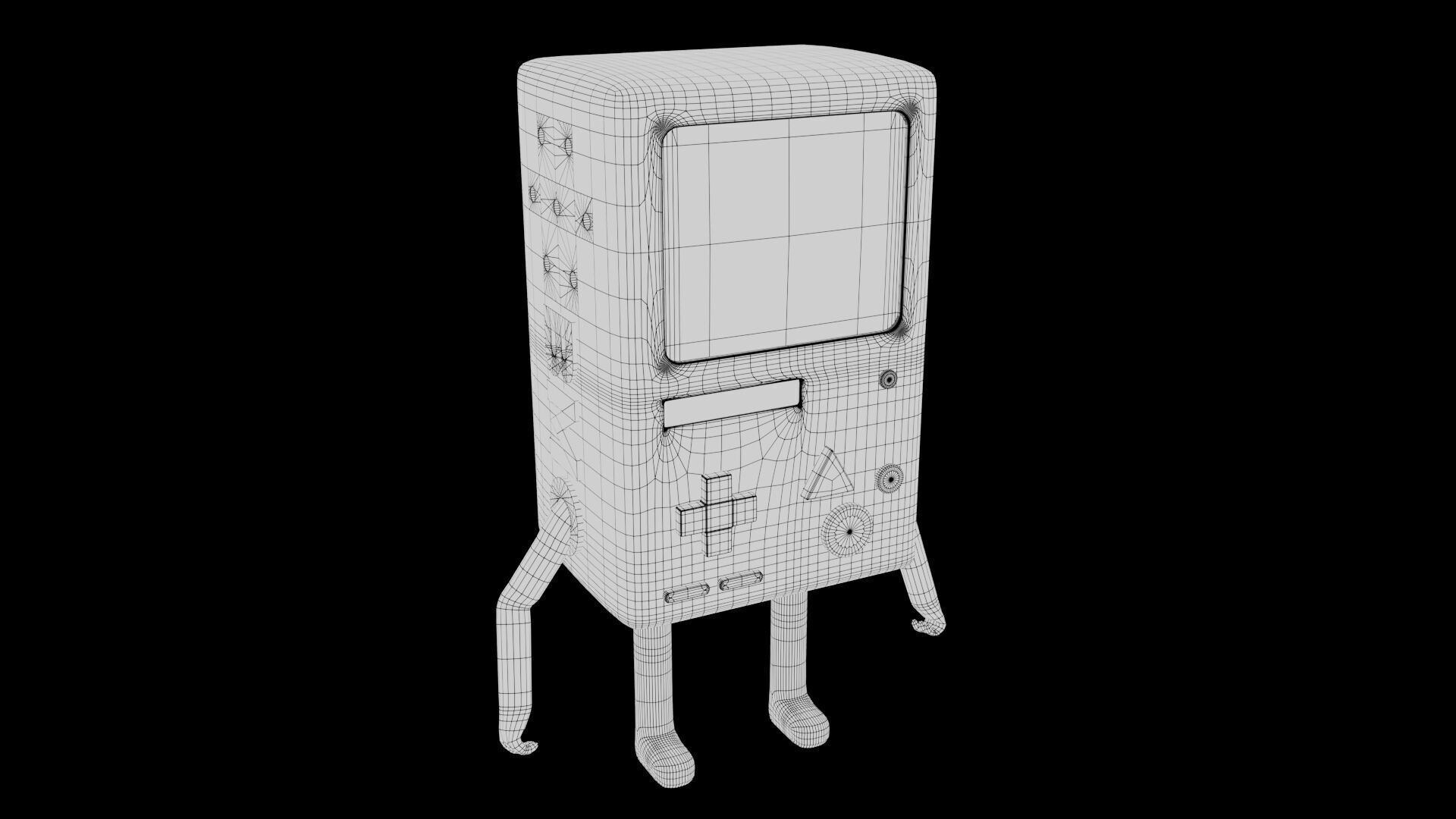BMO adventure time 3D model_5