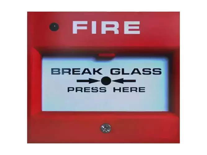 Manual Call Point Fire Alarm Low-poly 3D model