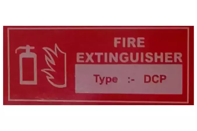 Fire Extinguisher Sign