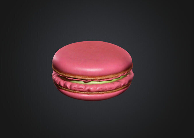 Macaron 3D Model 3D model