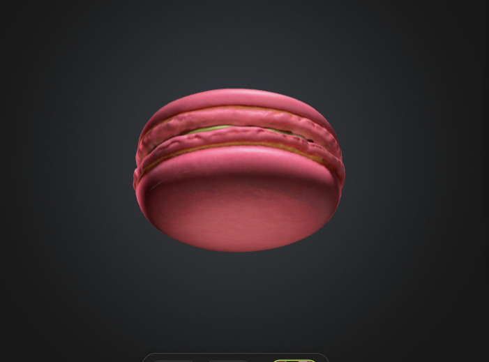 Macaron 3D Model 3D model_3