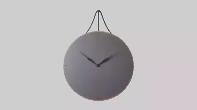 Farmhouse Minimalist Wall Clock model