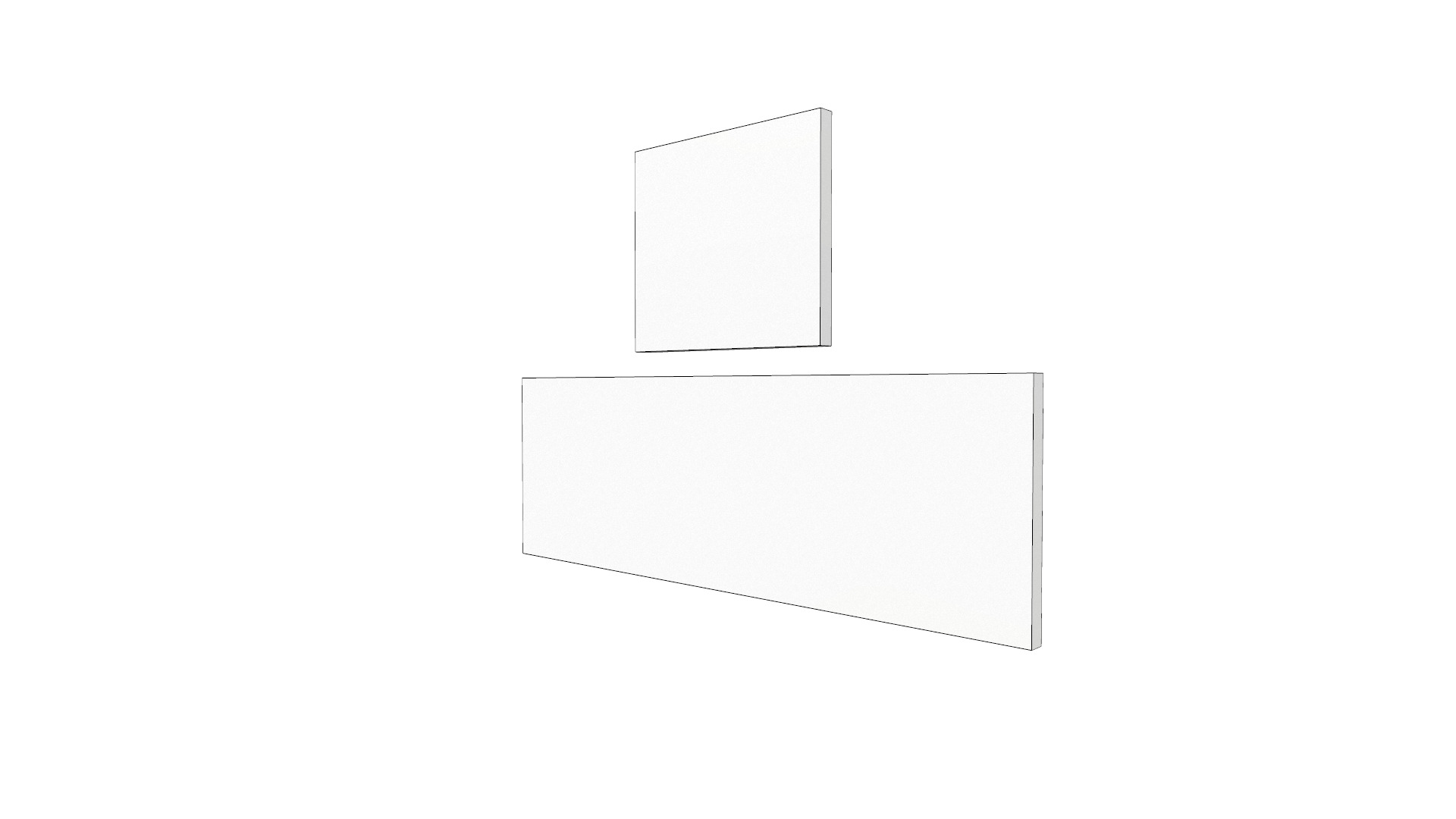 First Aid Signs Low-poly 3D model_5