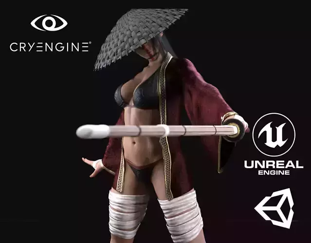 Japanese Teen - Game Ready