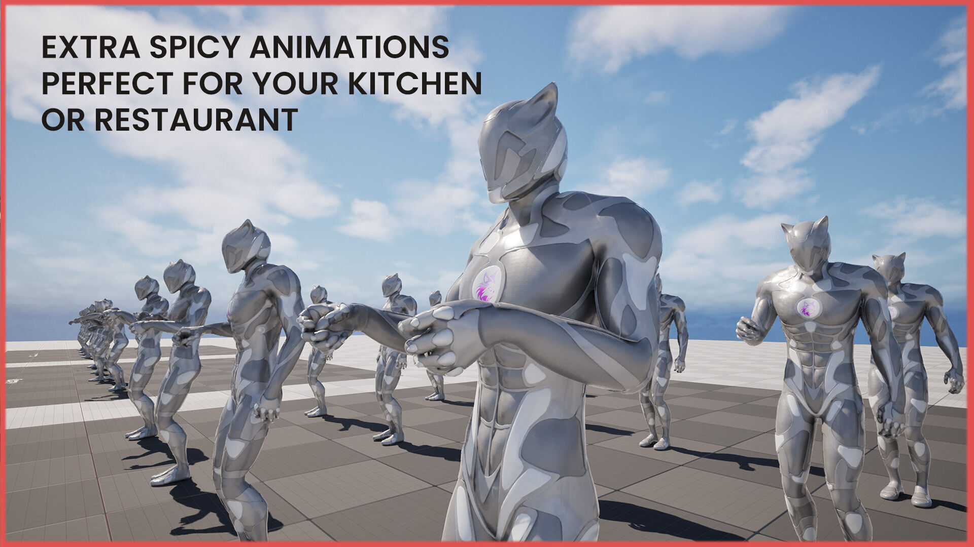 Kitchen Animation Pack 3D model_5