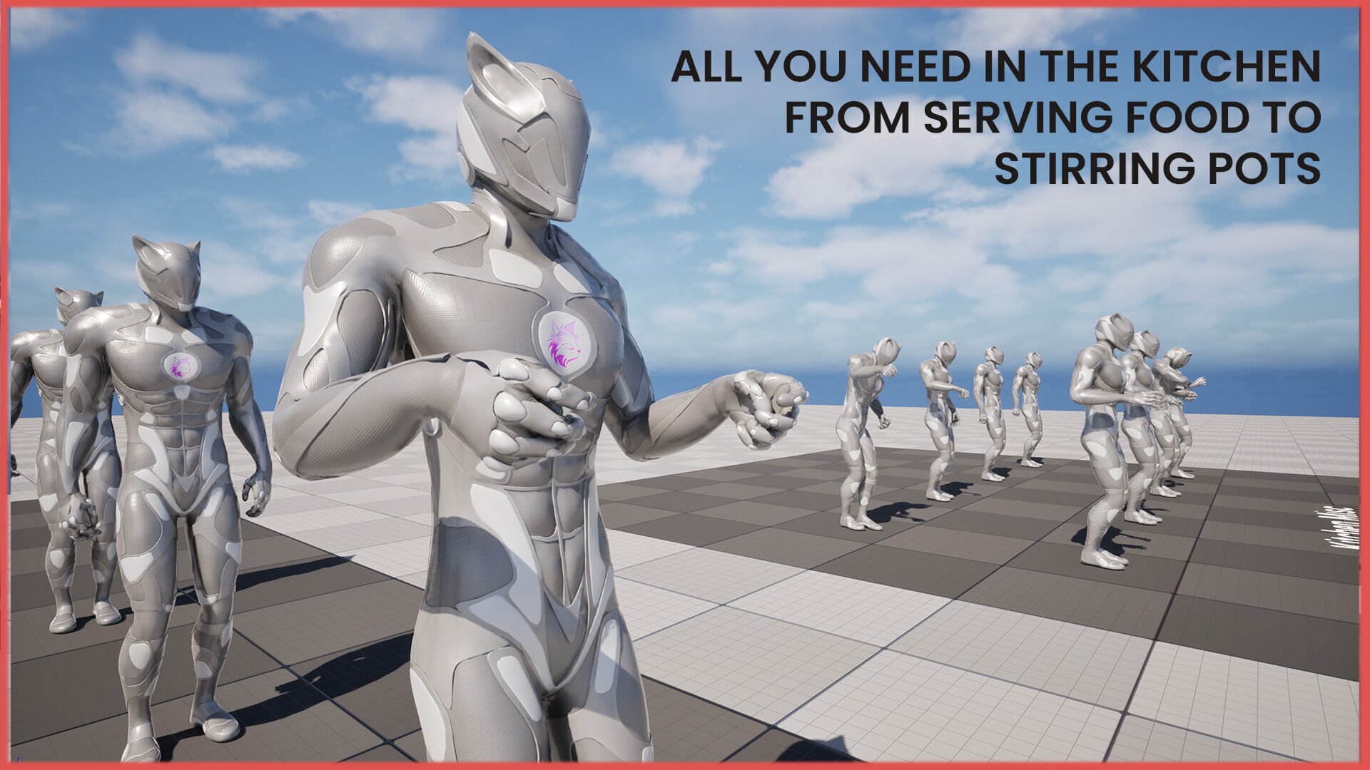 Kitchen Animation Pack 3D model_3